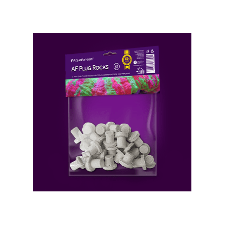 AF Plug Rocks White - 24 pcs