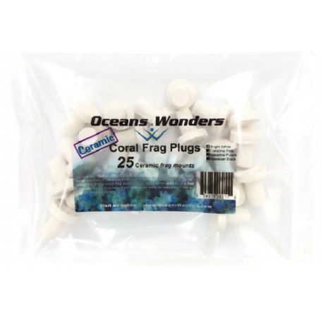 OCEAN WONDERS, CORAL FRAG PLUGS 23mm (25 uds)